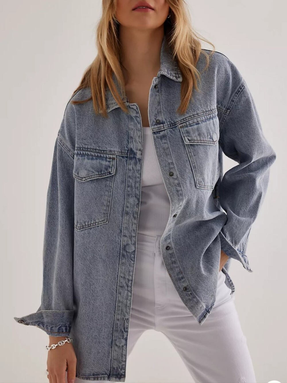 Anthropologie Pistola Mandy Denim Jacket